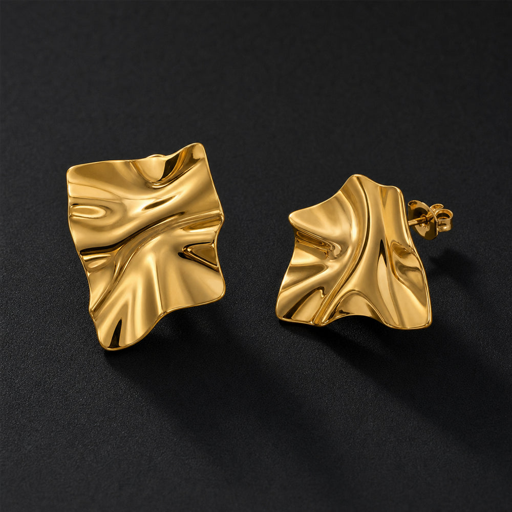 Beauteast Folded Form Earrings