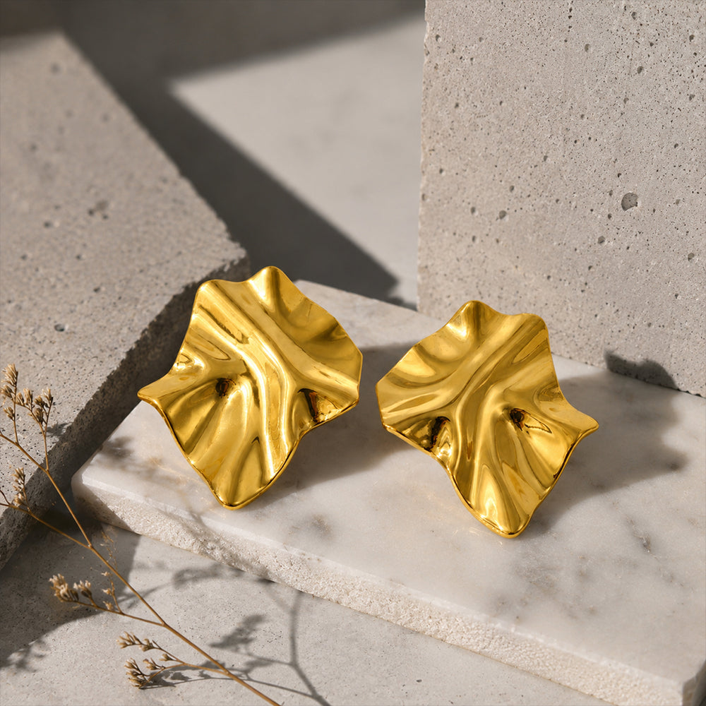Beauteast Folded Form Earrings