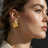 Beauteast Folded Form Earrings