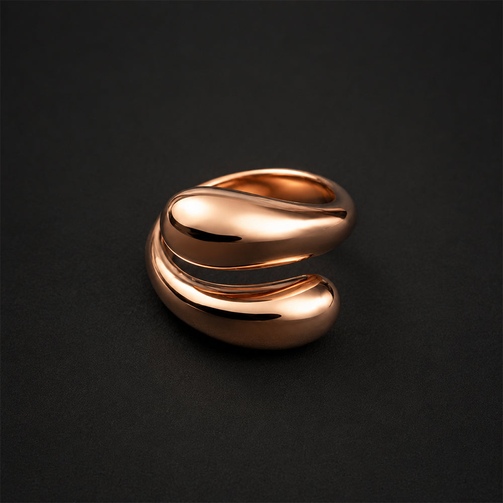 Beauteast Fluid Dome Wrap Ring