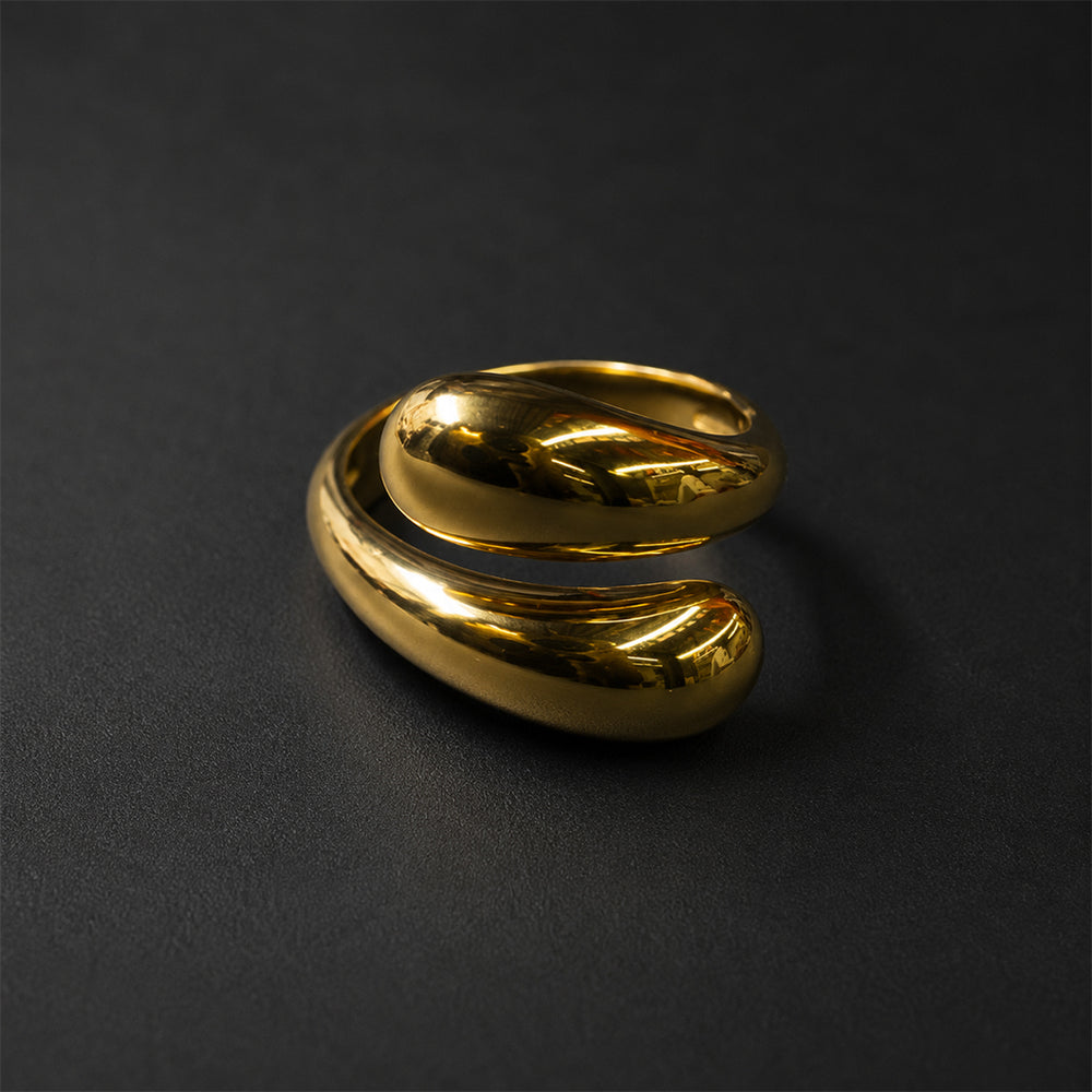 Beauteast Fluid Dome Wrap Ring