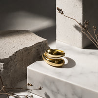 Beauteast Fluid Dome Wrap Ring