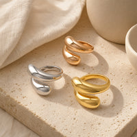 Beauteast Fluid Dome Wrap Ring
