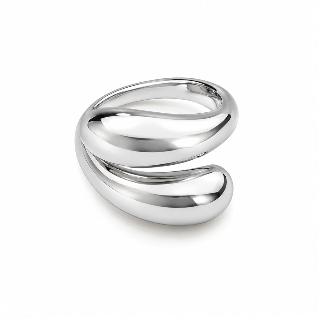 Beauteast Fluid Dome Wrap Ring