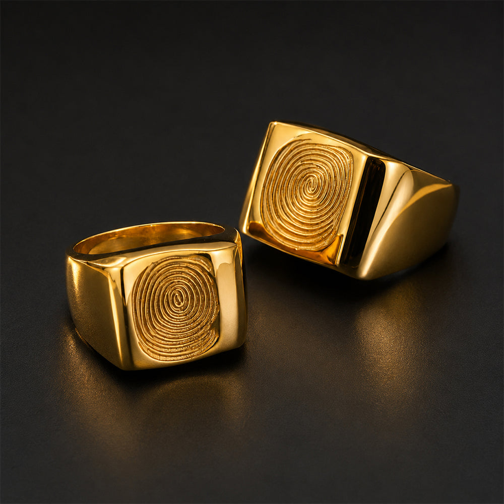 Beauteast Mark Signet Ring