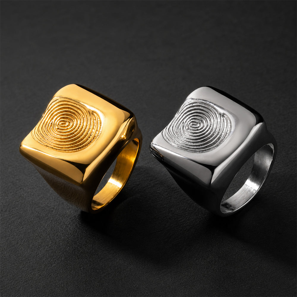 Beauteast Mark Signet Ring