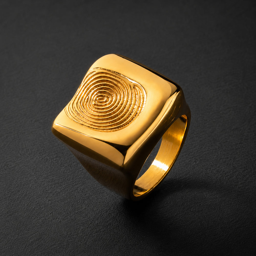 Beauteast Mark Signet Ring