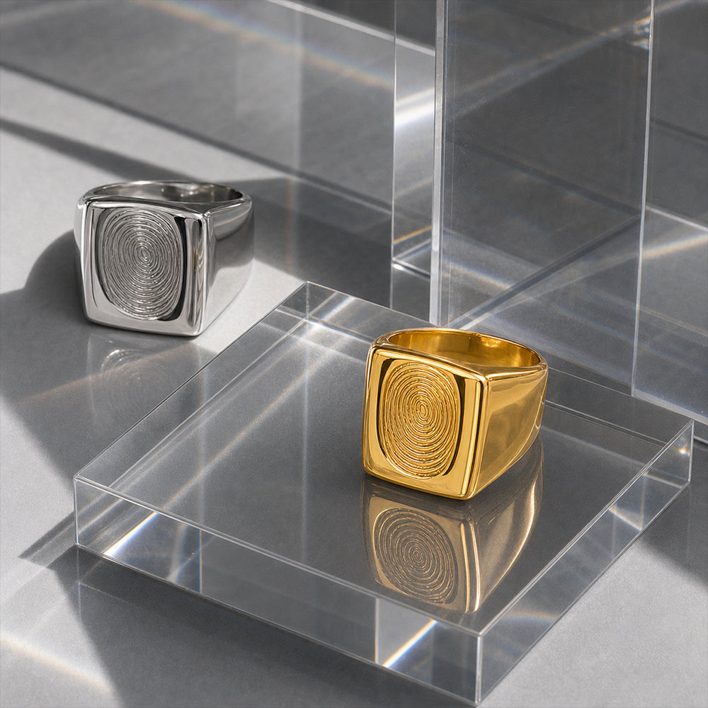 Beauteast Mark Signet Ring