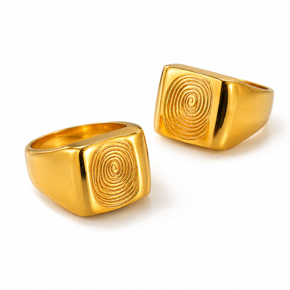 Beauteast Mark Signet Ring