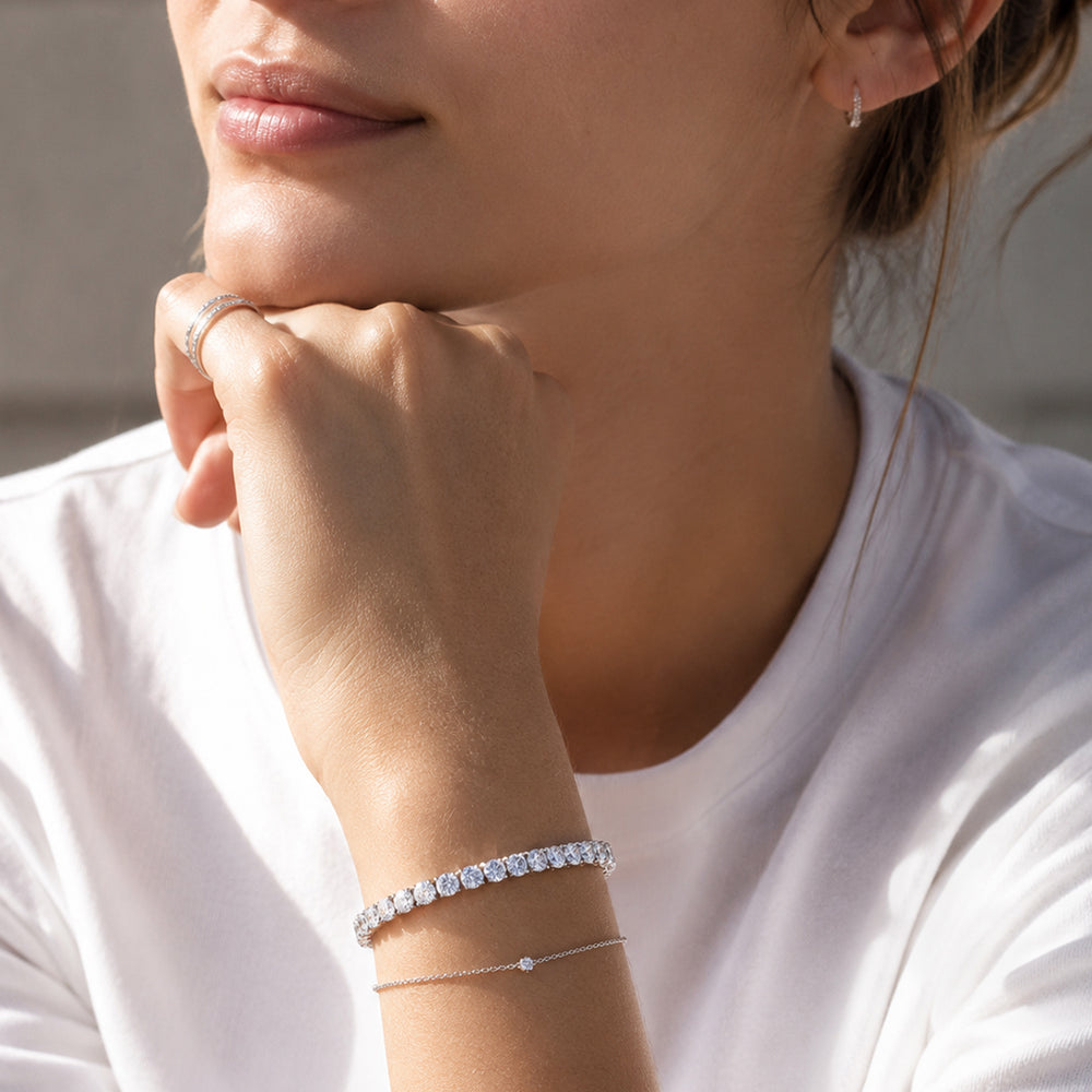 Beauteast Linea Tennis Bracelet
