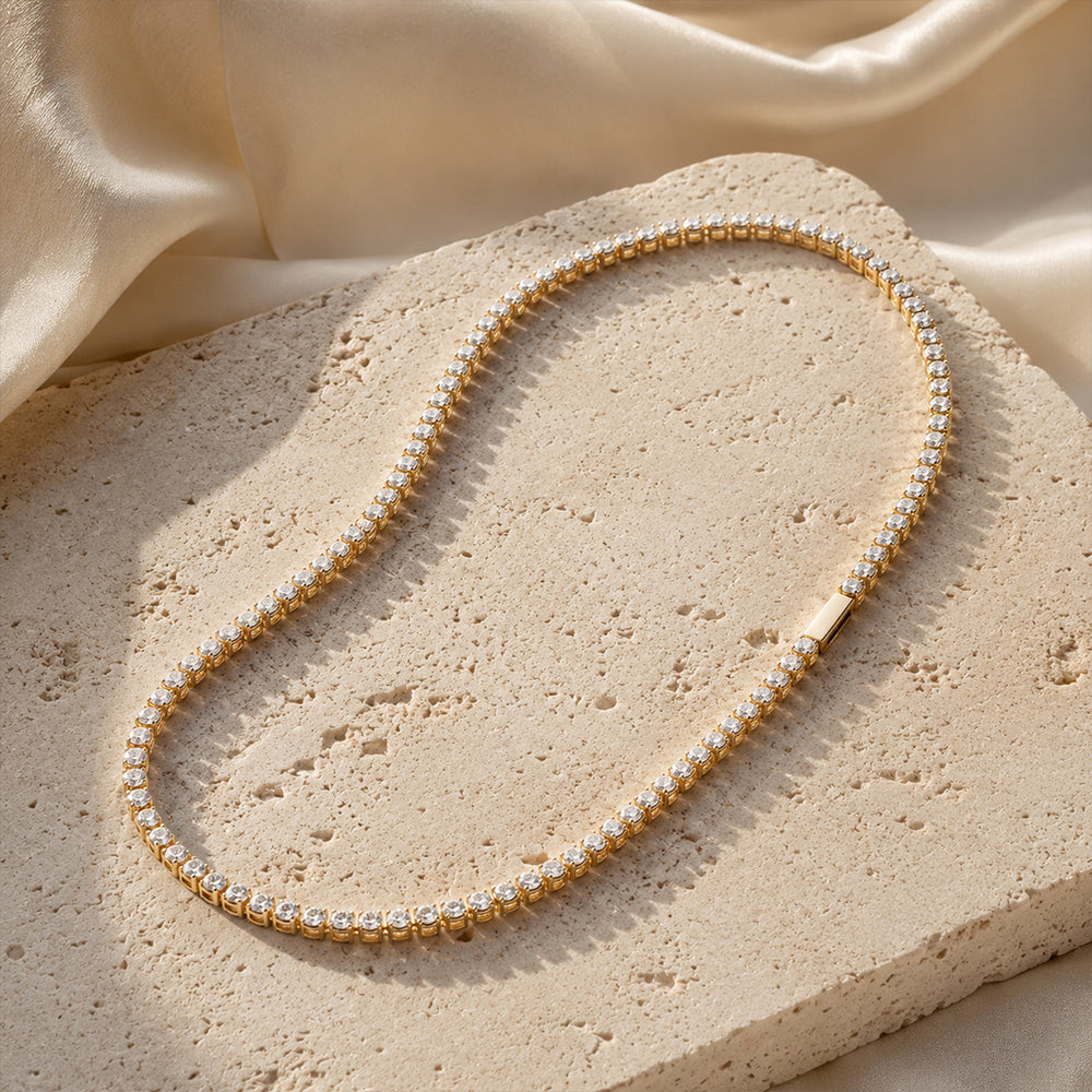 Beauteast Linea Tennis Necklace