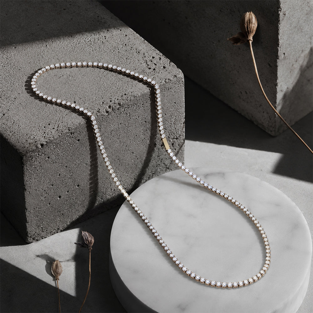 Beauteast Linea Tennis Necklace