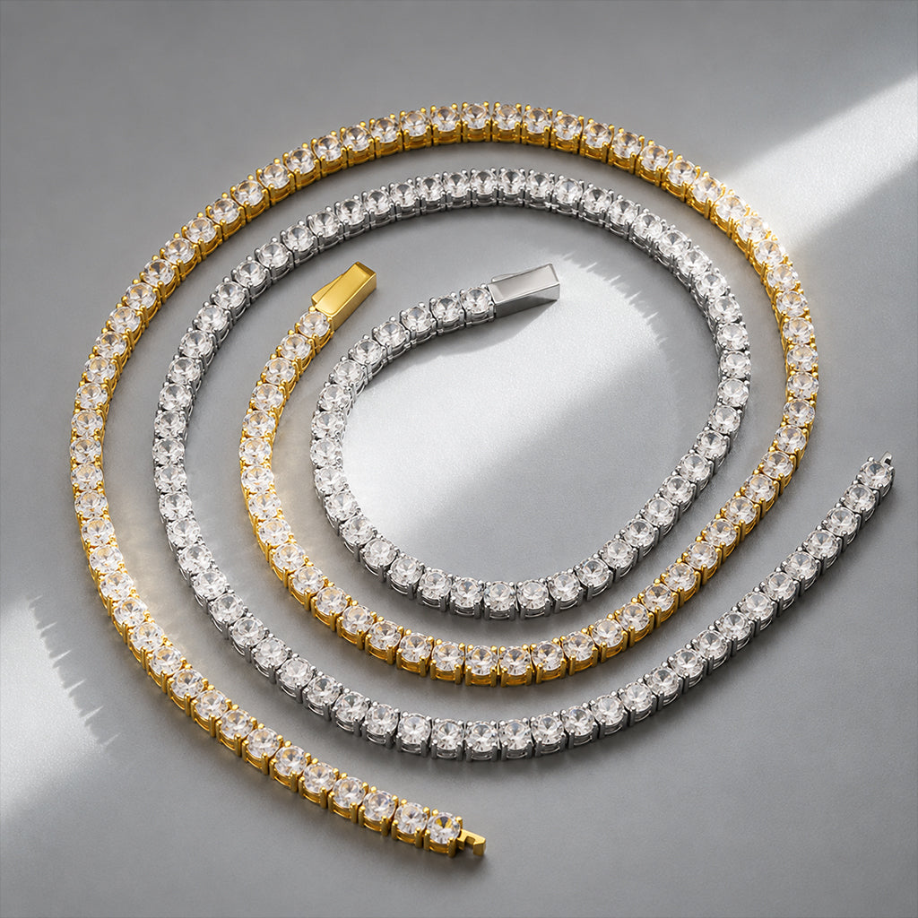 Beauteast Linea Tennis Necklace