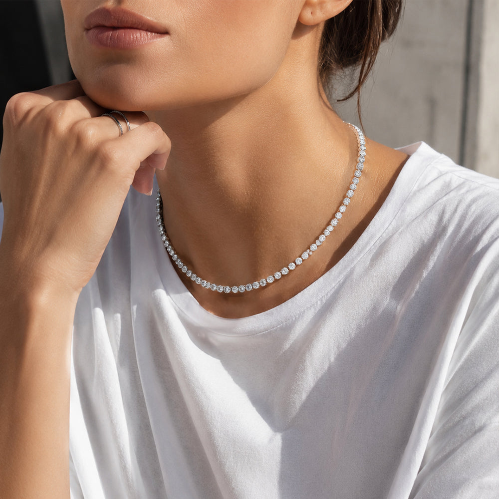 Beauteast Linea Tennis Necklace