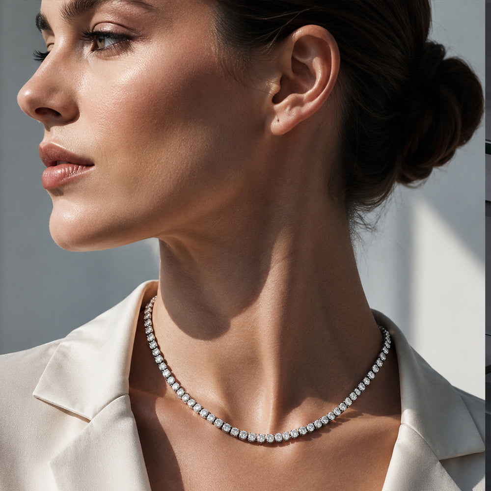 Beauteast Linea Tennis Necklace
