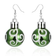 1 Pair Cute Star Stripe Snowflake Resin Ear Hook