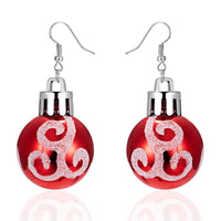 1 Pair Cute Star Stripe Snowflake Resin Ear Hook