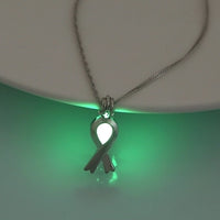 Luminous Hollow Snowflake Pendant Necklace