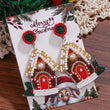 |1 Pair Snow House Bead Earrings