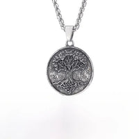 Retro Punk Tree 304 Stainless Steel Men'S