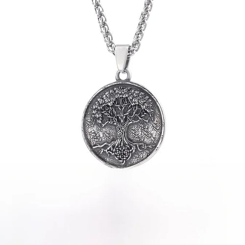 Retro Punk Tree 304 Stainless Steel Men'S