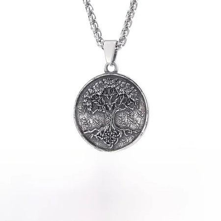 Retro Punk Tree 304 Stainless Steel Men'S