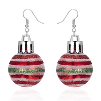 1 Pair Cute Star Stripe Snowflake Resin Ear Hook