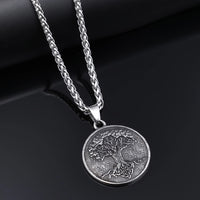 Retro Punk Tree 304 Stainless Steel Men'S