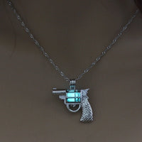 Luminous Hollow Snowflake Pendant Necklace