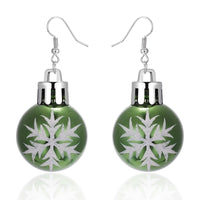 1 Pair Cute Star Stripe Snowflake Resin Ear Hook