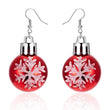 Red Snowflake Er21Y0620-1